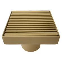 Heel Grate - Floor Waste - Flat Matt Gold