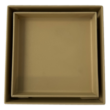 Tile Insert - Floor Waste - Flat Matt Gold